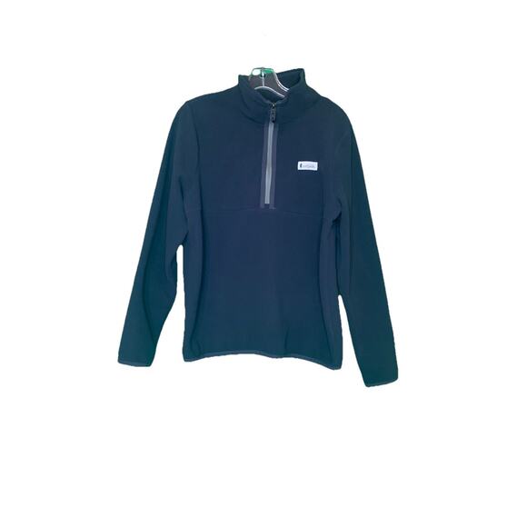 Cotopaxi Jacket Womens M Blue Fleece 1/4 Zip Outdoor Hike Climb Basic Sweater - Picture 1 of 9
